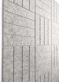 DECORITA Felt Bulletin Board Tiles | Modern Cork Board Alternative | Large Cork Boards for Walls | Aesthetic Felt Wall Panels for Office & Home Decor | Pinboard & Photo Board (12-Pack) | Gray Marble