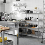 Regal Altair 18" Deep x 42" Wide x 54" Height Wire Shelving Kit | 4-Tier | NSF Commercial Storage Rack Unit