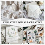 White Cardstock 8.5 x 11"Inch, 80lb Cardstock Paper, 30 Sheets Card Stock Paper 8.5 x 11 White, Heavy Thick Cardstocks Printer Papers for Invitations, Menus, Weddings, DIY Cards, Scrapbooking.