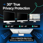 Acrylic 27 Inch Computer Privacy Screen Filter Compatible with 27 inch iMac (2012-2020) - 24.1" x 15.1" (612 x 384mm) - Monitor Frame Hanging Type