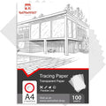 Raimarket Premium Tracing Paper Pack – 9x12 Inches, 100 Sheets, 60gsm, Transparent Paper for Drawing, Sewing and Architectural Drafting