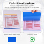 15-Pack Annual Vehicle Inspection Report Form, 3-Ply Carbonless Form and Hardboard, Includes 15-Pk Red FMCSA DOT Permanent Aluminum Adhesive Stickers, DOT Compliant