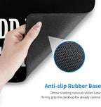 OHORTEB Custom Mouse Pad with Photo, Personalized Image Text Laptop Desk Mat, Customized Non-Slip Waterproof Desk Writing Pad for Office Home (Custom, 16in x 29.5in)