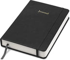 Wykeham's Executive 2026 Undated Daily Journal Planner – Customization Available (Brown, 8.5"×5.5" - Undated)