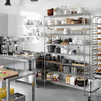 Regal Altair 14" Deep x 54" Wide x 86" Height Wire Shelving Kit | 8-Tier | NSF Commercial Storage Rack Unit