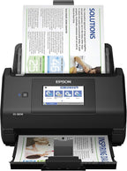 Epson Workforce ES-580W Wireless Color Duplex Desktop Document Scanner for PC and Mac with 100-sheet Auto Document Feeder (ADF) and Intuitive 4.3" Touchscreen. Full 1-Year Limited Warranty (Renewed)