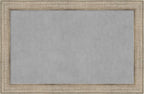 Amanti Art Silver Framed Magnetic Board 30x46 Large Vision Board for use with Magnets, 100% Metal Sheet to Display Items as Office Decor or for Home Organization in mudroom, Kitchen or Kids Room