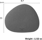 GREEDY FARMERS Mouse pad, Non-Slip Washable Waterproof Computer Mouse pad (Dark Grey)