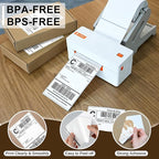 L LIKED 7,500 PCS 4"x 6" Direct Thermal Labels White Perforated Shipping Label, Compatible with Zebra, Rollo, Jadens, Nelko, 250 Labels per Roll, 30 Rolls