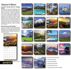 2026 Wall Calendar,Calendar 2026, July 2025 - December 2026, Wall Calendar Seasons In Bloom, 12" x 24" Opened,Full Page Months Thick & Sturdy Paper for Gift Perfect Calendar Organizing & Planning