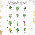 RED EMBER Houseplants 2026 Wall Calendar 12 Month | 12" x 24" Open | Thick & Sturdy Paper | Holiday Gift | Art Nature Calendar 2026