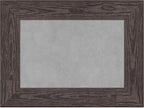 Amanti Art Black Framed Magnetic Board 18x24 Small Vision Board for use with Magnets, 100% Metal Sheet to Display Items as Office Decor or for Home Organization in mudroom, Kitchen or Kids Room