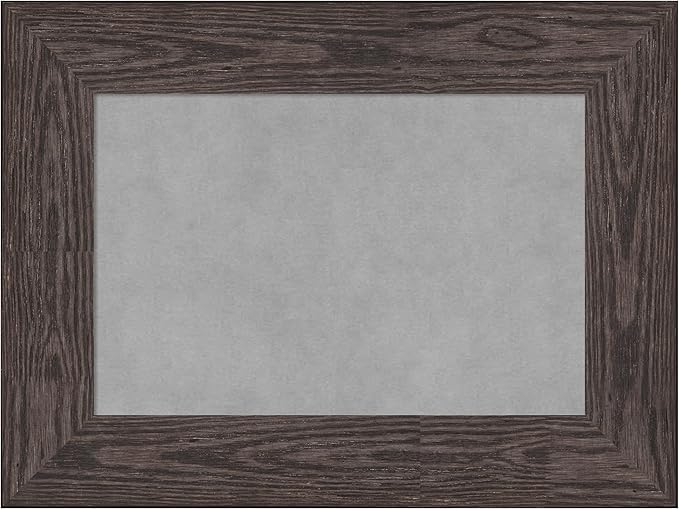 Amanti Art Black Framed Magnetic Board 18x24 Small Vision Board for use with Magnets, 100% Metal Sheet to Display Items as Office Decor or for Home Organization in mudroom, Kitchen or Kids Room