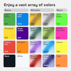 ARTISTRO 20 Poster Markers Jumbo Set Acrylic Markers with 15mm Wide Jumbo Tip for Murals Tagging Posters - Large for Rock Wood Plastic Leather Metal Fabric Ceramic