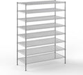 Regal Altair 24" Deep x 54" Wide x 74" Height Wire Shelving Kit | 8-Tier | NSF Commercial Storage Rack Unit