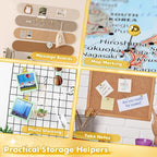 GOOLADA 315Pcs 5 Style Gold Push Pins, Decorative Push Pins, Cute Pushpin Clip, Push Pin Hooks, Gold Metal Thumb Tacks Office Accessories for Cork Board Map Office