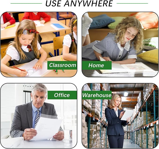10 Pack Job Ticket Holders 8 1/2" x 11" Waterproof Zip Page Protectors Heavy Duty Dry Erase Document Storage Shop Ticket Holders