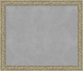 Amanti Art Silver Framed Magnetic Board 47x55 Oversize Vision Board for use with Magnets, 100% Metal Sheet to Display Items as Office Decor or for Home Organization in mudroom, Kitchen or Kids Room