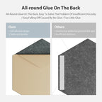 Amantech 12 Pack Acoustic Panels Self Adhesive Sound Proof Foam, High Density Sound Acoustic Foam Panel, 12X10.23X0.4 Inch Hexagon Wall Panels in Home,Office,Reccording Room,Studio(Moonlight Grey)