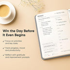Daily Planner 2026 (5" x 8") - The Ultimate Daily Workflow Planner with Hourly Schedule & Task List to Achieve Your Goals by PRODUCTIVITY STORE (A5, Grey)