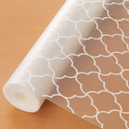Cooyes Shelf Liner – Premium Non-Adhesive Cabinet & Drawer Liner for Kitchen – Waterproof Shelf Paper with Modern Pattern – Durable EVA Cabinet Mat – Easy to Cut （24" W x 240" L）