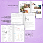 Legend Planner – Weekly & Monthly Life Planner to Hit Your Goals & Live Happier. Organizer Notebook & Productivity Journal. A5 (Purple)