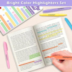 Duchong 30 Count Highlighters, Pastel Highlighters Assorted Colors Bulks, Chisel Tip Dry-Quickly Highlighter Markers for Adult Kids, Office Classroom Must Have, School Supplies for Teachers