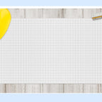 Fuyoooo 25 Sheet Graph Paper Pad 24" x 48" Large Graph 1" and 1/4" Ruled Grid Paper for Engineer Architect Designer Mathematician Draftsmen Sketch House Commercial Building Plan Drafting(White)