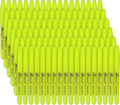 Buecs Highlighters Bulk Pack, 108 Count, Chisel Tip,Fluorescent Yellow, suitable for Adults Highlighting Planner Notes, Office School Supplies