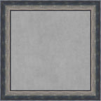 Amanti Art Silver Framed Magnetic Board 30x30 Medium Vision Board for use with Magnets, 100% Metal Sheet to Display Items as Office Decor or for Home Organization in mudroom, Kitchen or Kids Room