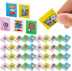 party greeting 100Pcs I Love to Read Pencil Erasers Fun Erasers Bulk for Kids Read Across America Prizes Drawing Sketching Supplies Reading Positive Reward Gift School Classroom Teacher Colorful