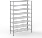 Regal Altair 21" Deep x 54" Wide x 86" Height Wire Shelving Kit | 8-Tier | NSF Commercial Storage Rack Unit