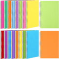 Pasimy 15 Pcs Bulk Spiral Notebook, College Ruled Spiral Bound Notebooks Journals 8.3 x 5.5 Inch, 15 Pastel Color Journals School A5 Writing