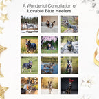 RED EMBER Blue Heelers 2026 Wall Calendar 12 Month | 12" x 24" Open | Thick & Sturdy Paper | Holiday Gift | Cute Puppy Dog Calendar 2026
