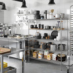 Regal Altair 21" Deep x 54" Wide x 64" Height Wire Shelving Kit | 5-Tier | NSF Commercial Storage Rack Unit
