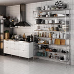 Regal Altair 14" Deep x 60" Wide x 86" Height Wire Shelving Kit | 8-Tier | NSF Commercial Storage Rack Unit