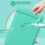 Fuxury 500 Pack Teal Bubble Mailers 10.5x16 Inch,Self Seal Padded Envelopes Waterproof Mailing Envelopes Cushioning Padded Mailers for Packaging, Small Business Large #5