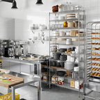 Regal Altair 14" Deep x 42" Wide x 96" Height Wire Shelving Kit | 10-Tier | NSF Commercial Storage Rack Unit