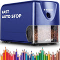 AFMAT Heavy Duty Electric Pencil Sharpener for 6-11mm Colored Pencils, Classroom Pencil Sharpeners for Large Pencils, Auto Stop Pencil Sharpener Plug in, Fast Sharpen in 3s, Sharp Point, PSX3