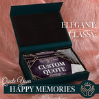Custom Acrylic Sign Personalized, Custom Desk Name Plate, 18 Styles, (5"x7"), With Gift Box, USA Made by Acryluxe. (Fantasy)