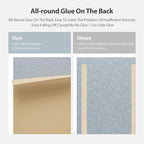Amantech 12 Pack Acoustic Panels Self Adhesive Sound Proof Foam, High Density Sound Acoustic Panel, 16X12X0.4 Inch 4:3 Rectangle Panels in Home, Office, Reccording Room, Studio, more(Blue Gray)
