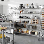 Regal Altair 18" Deep x 60" Wide x 74" Height Wire Shelving Kit | 6-Tier | NSF Commercial Storage Rack Unit