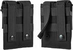 Tactical Single/Double Pistol Mag Pouch Outdoor Molle Open-Top Magazine Pouch for Glock M1911 92F