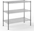 Regal Altair 18" Deep x 36" Wide x 34" Height Wire Shelving Kit | 3-Tier | NSF Commercial Storage Rack Unit
