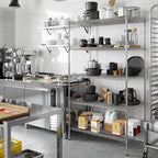 Regal Altair 24" Deep x 42" Wide x 74" Height Wire Shelving Kit | 5-Tier | NSF Commercial Storage Rack Unit