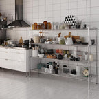 Regal Altair 21" Deep x 72" Wide x 54" Height Wire Shelving Kit | 4-Tier | NSF Commercial Storage Rack Unit