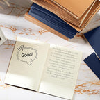 Mimorou 100 Pcs Journals Notebooks Bulk - Kraft Softcover A5 Small Notebooks 5.5 Inch x 8.3 Inch Notepads with 60 Page 30 Sheet for Writing Sketch Travel Office Supplies(Brown, Navy,Lined)