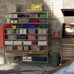 Regal Altair 14" Deep x 72" Wide x 86" Height Wire Shelving Kit | 10-Tier | NSF Commercial Storage Rack Unit