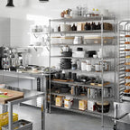 Regal Altair 24" Deep x 54" Wide x 86" Height Wire Shelving Kit | 8-Tier | NSF Commercial Storage Rack Unit
