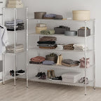 Regal Altair 24" Deep x 60" Wide x 64" Height Wire Shelving Kit | 5-Tier | NSF Commercial Storage Rack Unit